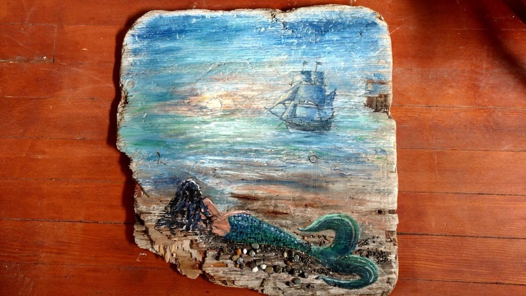 Mermaid On The Beach